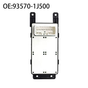 สวิตช์กระจกไฟฟ้าแบบสวิตช์เดียวสำหรับรถยนต์ฮุนได ไอทูวี (2007-2015) สภาพใหม่ วัสดุ ABS รุ่น 93570-1J500 ใช้ได้ - Product Image 3