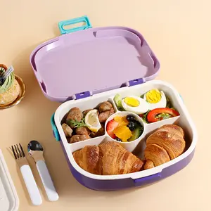 Neues Produkt Schlussverkauf Kinder Kunststoff-Lunchbox wiederverwendbare Bento-Schachteln Kunststoff-Dome-Lunchbox