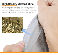 Bâche en maille PE transparente imperméable ignifuge protection UV coupe-vent tente de serre