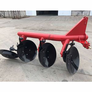 Charrue à disques 4 rangs rouge pour ferme, cultivateur haute productivité - Product Image 4