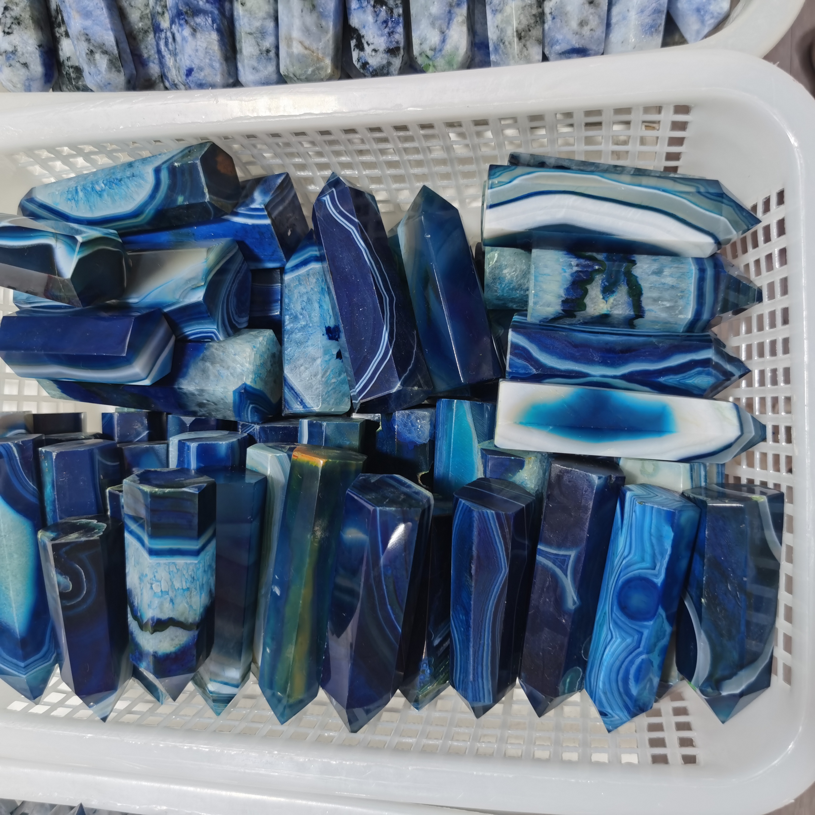 Blue sardonyx tower