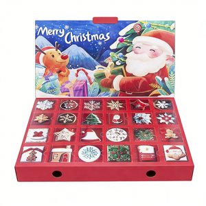 Kesara กล่องนับถอยหลังปฏิทินจุติสไตล์ทันสมัยกล่องของขวัญคริสต์มาสเคลือบยูวีกล่องตาบอดที่น่าแปลกใจ - Product Image 3