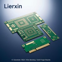 Lierxin LEX-HRBOT-SPINE HDI Placa PCB de controlador central para robot humanoide de cualquier capa, personalizada, de alta densidad FR4, con BGA Fanout de alta resistencia a la temperatura