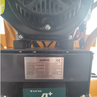 Mini Dumper Ketten motor Schubkarre Track Site Dumper für landwirtschaft liche Arbeiten Mini Crawler Dumper Truck