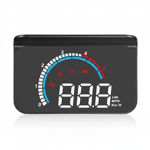 Compteur de vitesse numérique Auto Meter M13 HUD OBD2 pour la mise à niveau et la rénovation des voitures - Product Image 1