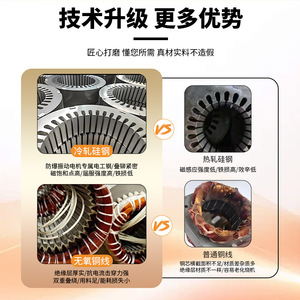 Moteur vibrant vertical Qiangshuo 380V 1.1KW série YZSL pour écrans vibrants - Product Image 3