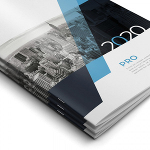 Impression de prospectus/livret/<span class=keywords><strong>catalogue</strong></span>/magazine/affiche/brochure sur papier d'art brillant à la mode personnalisé - Product Image 2