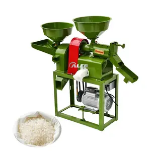 Mini máquina de moagem de arroz automática, equipamento de moagem de arroz na nigéria