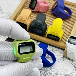 Hot bán nhựa tasbih truy cập cầu nguyện nhắc nhở ngón tay vòng phong cách zikr Vòng LED Battery Powered điện tử kiểm đếm truy cập 1 - Product Image 3