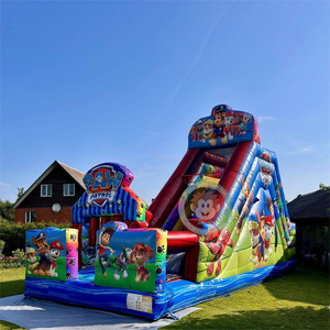 <span class=keywords><strong>Maison</strong></span> gonflable de rebond de <span class=keywords><strong>patrouille</strong></span> de <span class=keywords><strong>patte</strong></span> avec le terrain de jeu d'obstacle de château rebondissant de dessin animé - Product Image 3