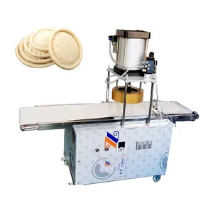 Commerciële Roller Chapati Taartdeeg Persmachine Pizza Persmachine Elektrisch Deeg Platter