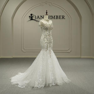 สำหรับ GT26049 ชุดแต่งงานแบบสั้นประดับเลื่อมพร้อมดอกไม้สำหรับผู้หญิง - Product Image 2