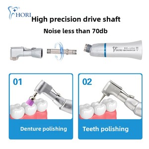 Pieza de mano <span class=keywords><strong>dental</strong></span> transfronteriza de baja velocidad con triple pulverización de agua, rodamiento cerámico y conector tipo E RX-LE4 <span class=keywords><strong>AC</strong></span> - Product Image 3