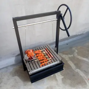 HDL12 Good Price Portable BBQ Grill Grill For BBQ Mobile BBQ Charcoal Grill