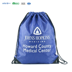 Custom Colorful Polyester Drawstring Backpack Wholesale Travel & Sports Bag for Promotions