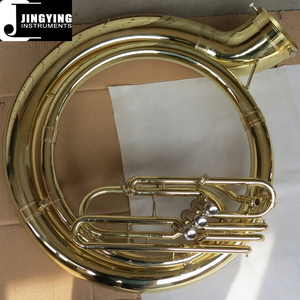 2023 Jingying เพลงลมทองเหลือง, ร่างกายทองเหลือง Cupronickel วาล์วแล็กเกอร์ทอง <span class=keywords><strong>sousaphone</strong></span> มืออาชีพ - Product Image 5