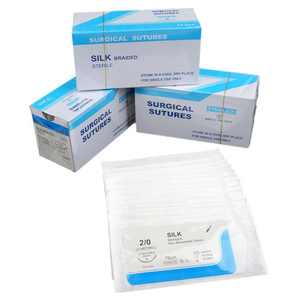 Suprimentos Hospitalares Veterinários, Sutura Cirúrgica Não Absorvível de Nylon e Polipropileno, Fabricante de 75cm, 90cm, 120cm, 150cm - Product Image 2