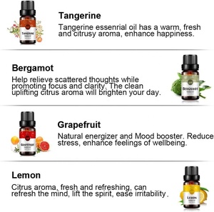 Huile essentielle <span class=keywords><strong>de</strong></span> fraise, mangue, <span class=keywords><strong>pomme</strong></span>, noix <span class=keywords><strong>de</strong></span> coco, cerise, mandarine, bergamote, pamplemousse, citron, fruit <span class=keywords><strong>de</strong></span> la passion pour savon, bougie, diffuseur - Product Image 5