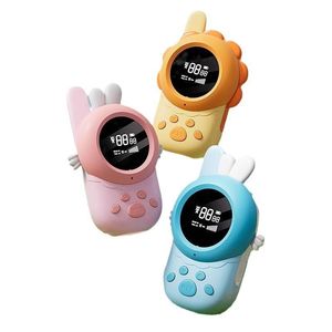 Children Walkie Talkie <b>Mini</b> Wireless Parent Child Communication Device 1.5KM-3KM Range ABS Plastic Toy For Teenagers - Product Image 1