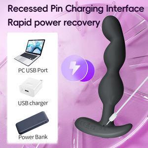 <span class=keywords><strong>Plug</strong></span> <span class=keywords><strong>Anal</strong></span> Vibratório com Controle Remoto por Aplicativo Sem Fio em Silicone Sobre-injetado Sem Costura Brinquedos Anais Vibrador de Ânus - Product Image 5