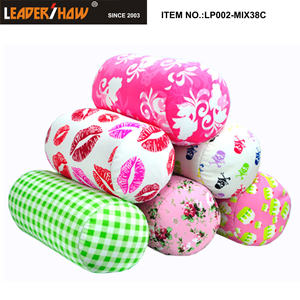 <span class=keywords><strong>Coussin</strong></span> de sieste rond d'oreiller de rouleau de cou de micro perle saine pour la décoration intérieure et le jet de traversin de cylindre de lit pour le soutien cervical - Product Image 3