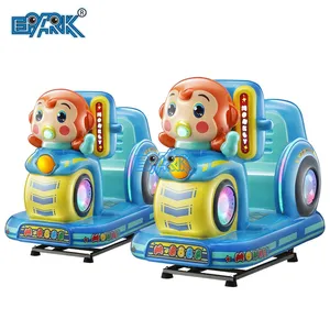 New Kiddie Rides Coin Operated Fiberglass Swing Carro Elétrico Trem Pequeno Kiddie Ride Game Machine