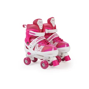 Bestseller Pattini a Rotelle a Quattro Ruote per Principianti, Pattini Quad in PVC per Bambini, Taglia Regolabile - Product Image 5