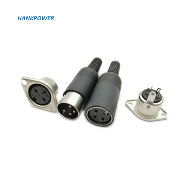 Mini Round Din Socket Jack Pcb Panel Mount 3pin 4pin 5Pin 6Pin 7pin 8Pin Male Female Midi Port Din Connector