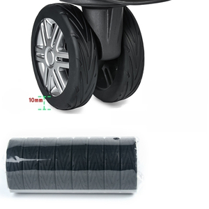 Protection de roue de valise en silicone professionnelle, réglable, portable, durable, avec réduction du bruit et absorption des chocs - Product Image 6
