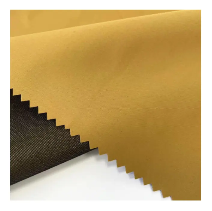 Trọng lượng nhẹ không thấm nước thoáng khí 100% polyester đồng bằng dệt loại Tơ Sống liên kết TPU dewspo vải dewspo membrana vải