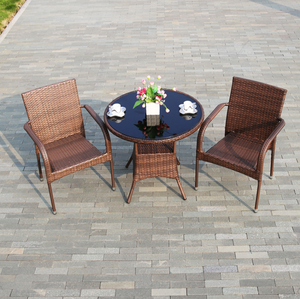 Willow <strong>Garden</strong> Furniture, <strong>Cube</strong> Collection Rattan Dining <strong>Table</strong> <strong>and</strong> <strong>Chairs</strong>, Outdoor Rattan <strong>Garden</strong> Furniture - Product Image 4