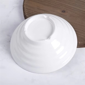 Restaurante Japonés Mayorista Vende Tazones de Ramen de 7 Pulgadas de Aluminio Blanco - Product Image 6