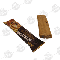 Vente en gros de céréales de blé Halal saines croustillantes pour biscuits, confiture, bâtonnet de remplissage, chocolat au lait en fibre, bonbon soufflé à double saveur