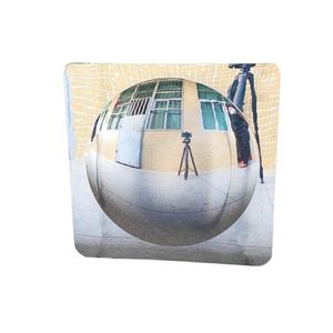 Panel de Espejo Decorativo Art Deco de Plástico Irrompible con 1 Burbuja y Luz LED Disco - Product Image 2