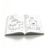 Livre de coloriage créatif pour enfants et adultes, imprimé sur papier cartonné offset personnalisé