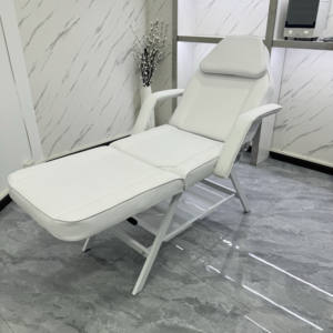 Table <span class=keywords><strong>de</strong></span> massage portable 3 fois chaises <span class=keywords><strong>de</strong></span> <span class=keywords><strong>tatouage</strong></span> portables noires table <span class=keywords><strong>de</strong></span> massage <span class=keywords><strong>de</strong></span> traite blanc-beauté-lit à vendre - Product Image 2