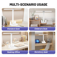Lámpara de Lectura Decorativa para Dormitorio, Lámpara de Lectura LED para Sala de Estar, Lámpara de Mesa Plegable para Estudiantes