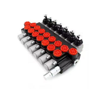 Válvula de Control Direccional Hidráulica Manual de 2 Bobinas P40-G12-7OT para Cargadoras, Maquinaria de Construcción y Agrícola - Product Image 3