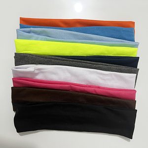 Bán buôn biểu tượng tùy chỉnh mỏng đàn hồi độ ẩm-wicking Polyester Yoga Tennis Bóng Rổ chạy tập thể dục thể thao sweatband <span class=keywords><strong>headbands</strong></span> - Product Image 6