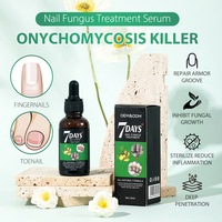 Sérum Traitant Antifongique pour Ongles à Base de Plantes, Répare les Dommages des Ongles et des Cuticules 30ml