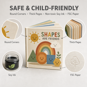 Services d'impression de livres personnalisés pour enfants : édition personnalisée avec nom, pages sur l'observation des temps, identification des parties du corps - Product Image 5