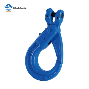 Gancho de Elevación Industrial HIDEA, Gancho de Acero Aleado de Alta Resistencia, Gancho de Elevación <span class=keywords><strong>G100</strong></span> con Cierre Automático - Product Image 3
