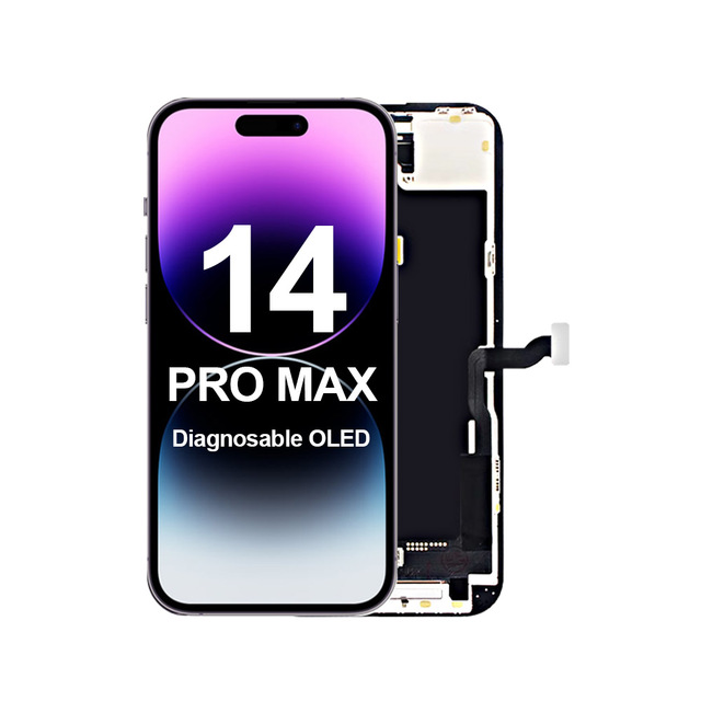 Wholesale High 120hz Diagnosable Screen Soft Ekran Display for 14pro Max Diagnostic Ecran Display Replace for iPhone 14 Pro Max