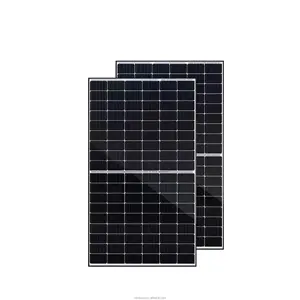 Все черные солнечные панели Фотоэлектрические солнечные панели W Watt Eu Stock Моно Кристаллический Pv модуль для коммерческих зданий 440W 445W