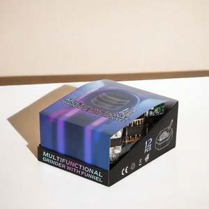 Broyeur à herbes en plastique de forme hexagonale pour cigarettes en stock - Product Image 6