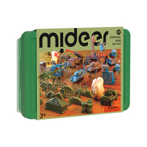 Mideer Little Commander Military Base Set 160pcs Strategic <b>Playset</b> For Kids Educational <b>Toy</b> Gift Box - Product Image 3