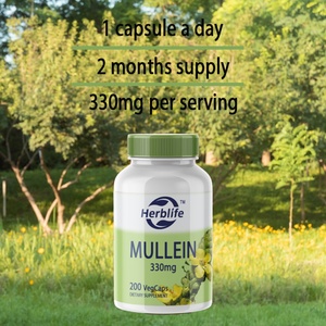 Capsules de molène à vente chaude OEM/ODM pour adultes, compléments alimentaires à base de plantes, 200 capsules végétariennes - Product Image 4