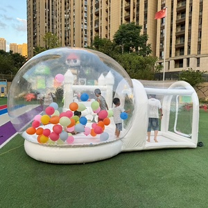 Trasparente PVC gigante gonfiabile bolla <span class=keywords><strong>House</strong></span> per feste per bambini trasparente Igloo cupola tenda digitale soffiatore per uso esterno - Product Image 1
