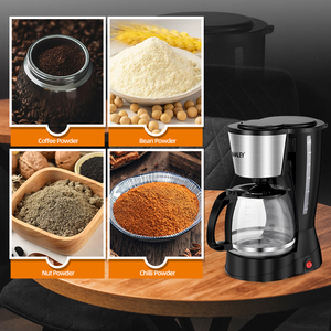 Cafetera de Goteo Multifuncional Haley Wholesale Home 220V de 1.5l con Filtro de Té Individual, Acero Inoxidable - Product Image 2