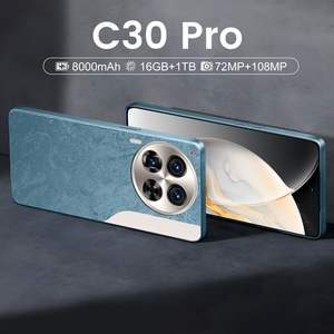 Oferta Especial al por Mayor, Teléfono Móvil C30 Pro 5G de 7.3 Pulgadas, 120Hz, 108MP, Carga Rápida de 65W, Teléfonos Baratos en Oferta, Android Original - Product Image 4